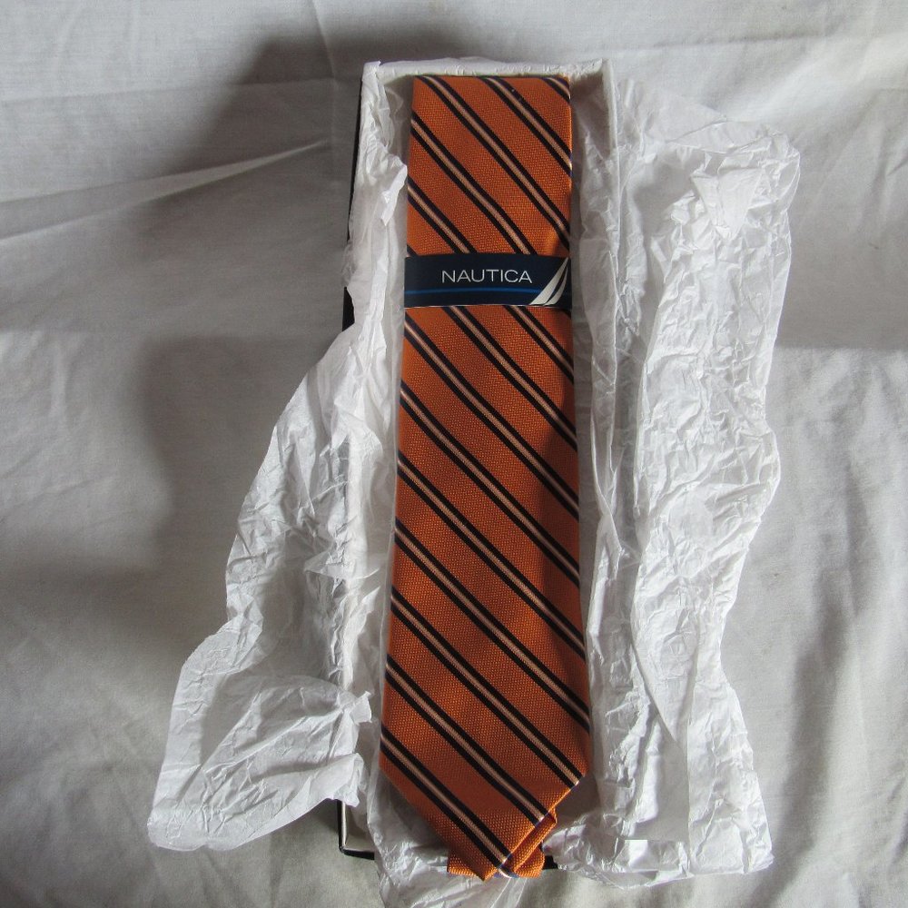 Nautica Silk Stripped Tie